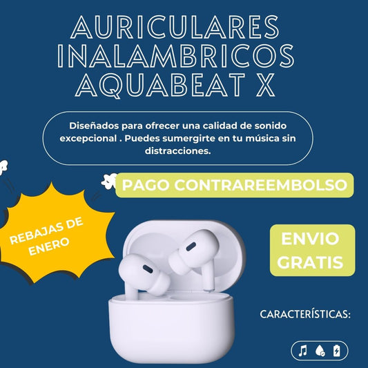 Auriculares inalambricos AquaBeat X